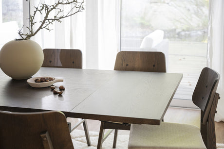 WESTVILLE Einlegeplatte 45 cm aus braun lackierter Eiche - ZEN ZONE Furniture
