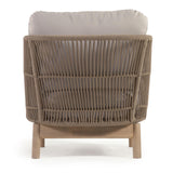 Catalina Sessel aus beigem Seil und massivem Akazienholz 100% FSC - ZEN ZONE Furniture
