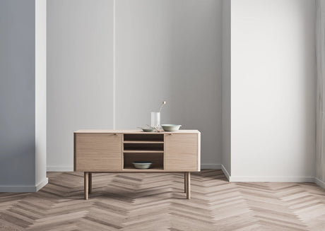 Yacht Sideboard, aus Eiche, geölt, 146x47 cm - ZEN ZONE Furniture