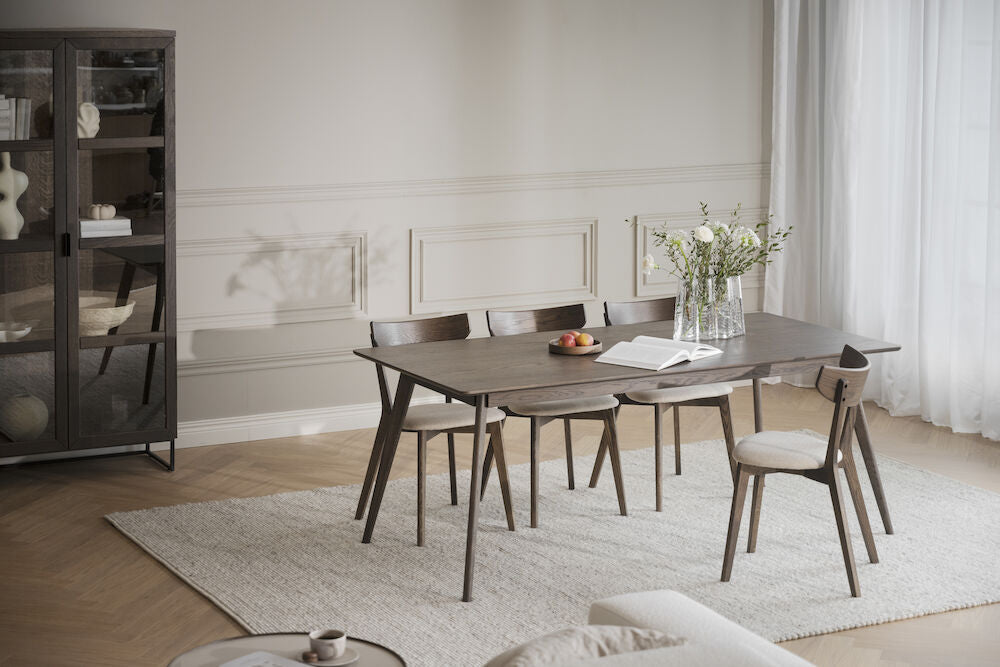 YUMI Esstisch Braun 190x90x75cm - ZEN ZONE