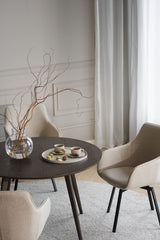YUMI Esstisch Braun 115x115x75cm - ZEN ZONE