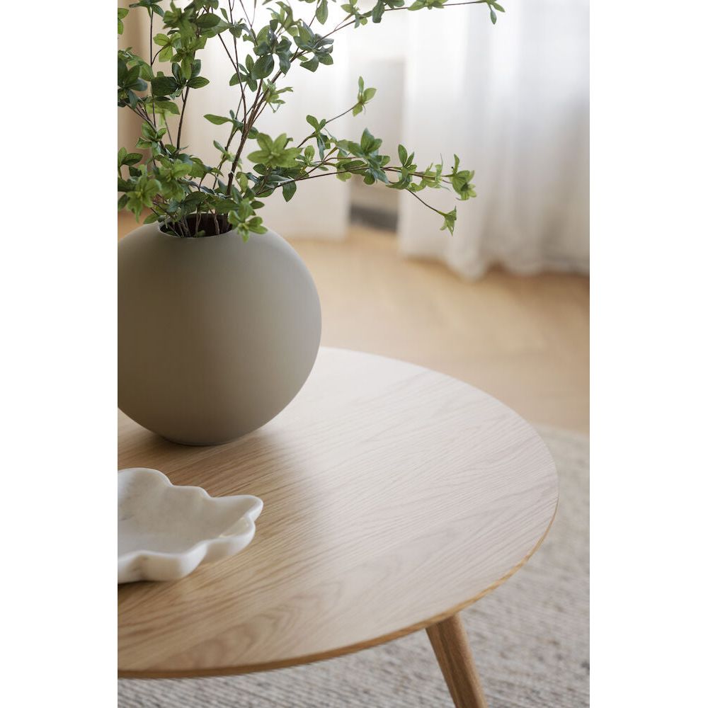 YUMI Couchtisch Eiche 90x90x53cm - ZEN ZONE