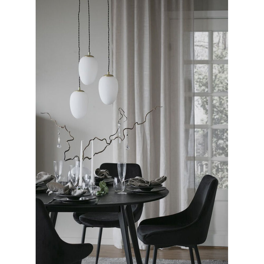 SIERRA Esszimmerstuhl Schwarz 49x55x85cm - ZEN ZONE