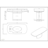 AMALFI Esstisch Rechteckig - ZEN ZONE Furniture