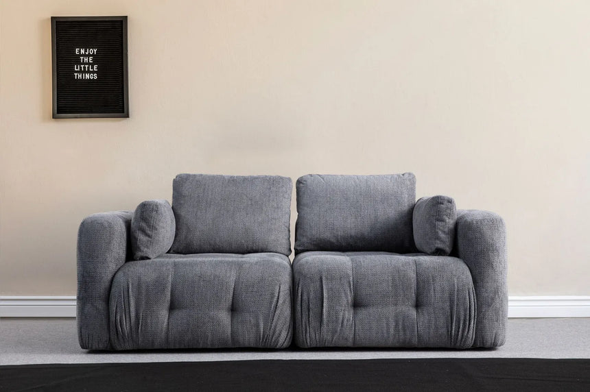 Amaris 2-Sitzer Sofa in Grau, 200x100 cm von Atelier Del Sofa – Bild 1