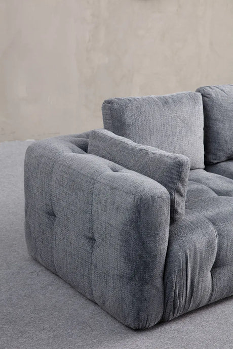 Amaris 2-Sitzer Sofa in Grau, 200x100 cm von Atelier Del Sofa – Bild 3