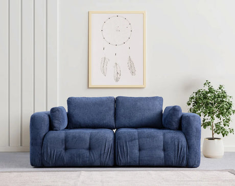 Amaris 2-Sitzer Sofa in Marineblau, 200x100 cm von Atelier Del Sofa – Bild 1