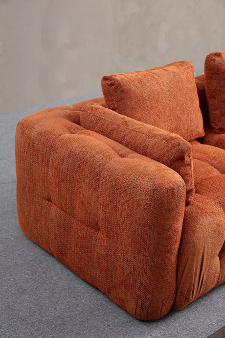 Amaris 2-Sitzer Sofa in Orange, 200x100 cm von Atelier Del Sofa – Bild 2