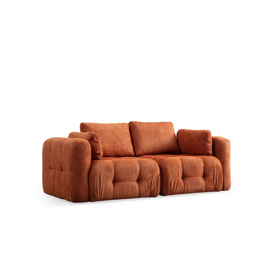Amaris 2-Sitzer Sofa mit Bezug aus Stoff, 200x100 cm - ZEN ZONE Furniture
