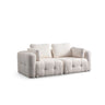 Amaris 2-Sitzer Sofa mit Bezug aus Stoff, 200x100 cm - ZEN ZONE Furniture