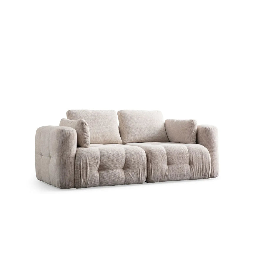 Amaris 2-Sitzer Sofa mit Bezug aus Stoff, 200x100 cm - ZEN ZONE Furniture