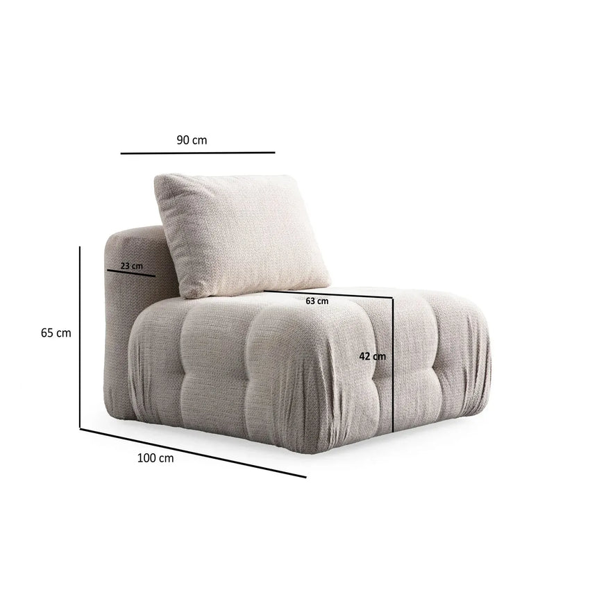 Amaris 3-Sitzer Sofa, 290x100 cm - ZEN ZONE Furniture