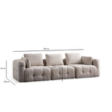 Amaris 3-Sitzer Sofa, 290x100 cm - ZEN ZONE Furniture