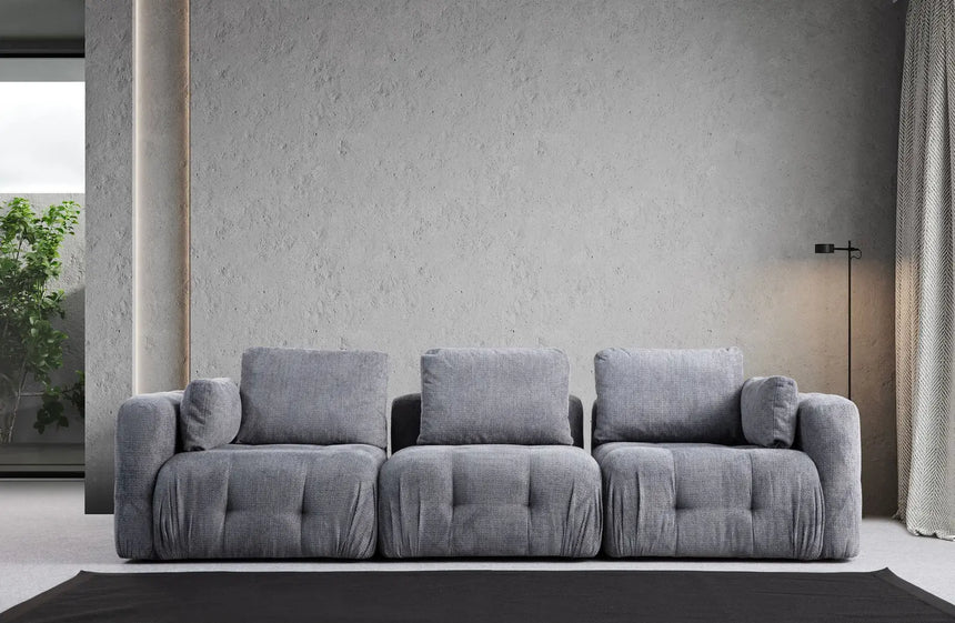Amaris 3-Sitzer Sofa in Grau, 290x100 cm von Atelier Del Sofa – Bild 1