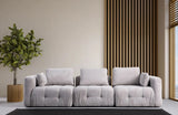 Amaris 3-Sitzer Sofa in Hellgrau, 290x100 cm von Atelier Del Sofa – Bild 1