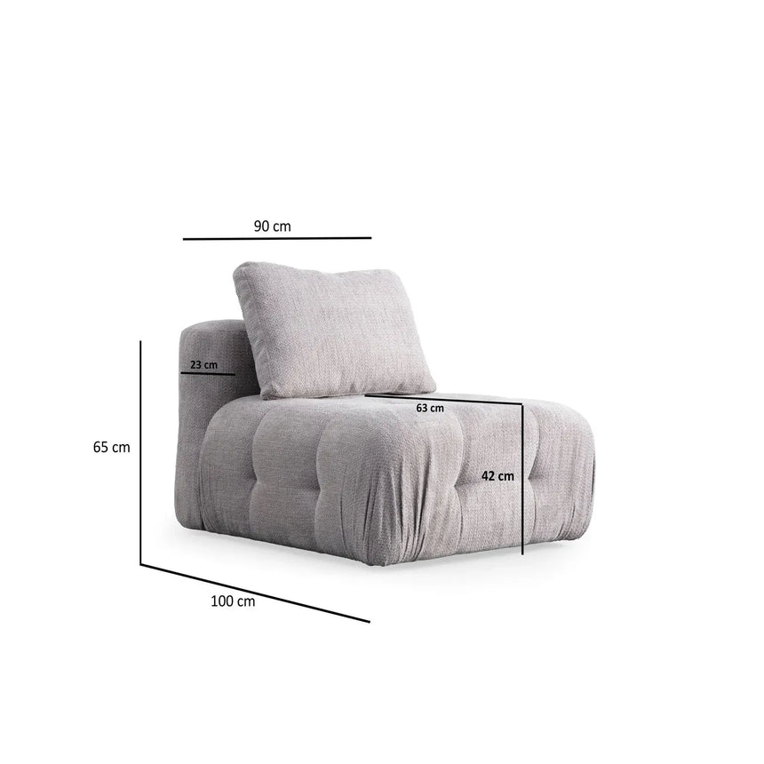 Amaris 3-Sitzer Sofa, 290x100 cm - ZEN ZONE Furniture