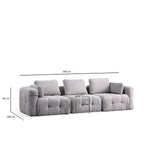 Amaris 3-Sitzer Sofa, 290x100 cm - ZEN ZONE Furniture
