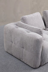 Amaris 3-Sitzer Sofa in Hellgrau, 290x100 cm von Atelier Del Sofa – Bild 2