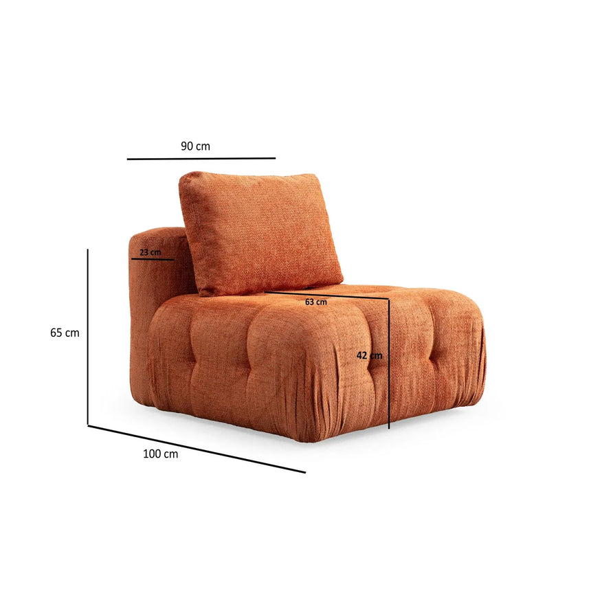 Amaris 3-Sitzer Sofa, 290x100 cm - ZEN ZONE Furniture