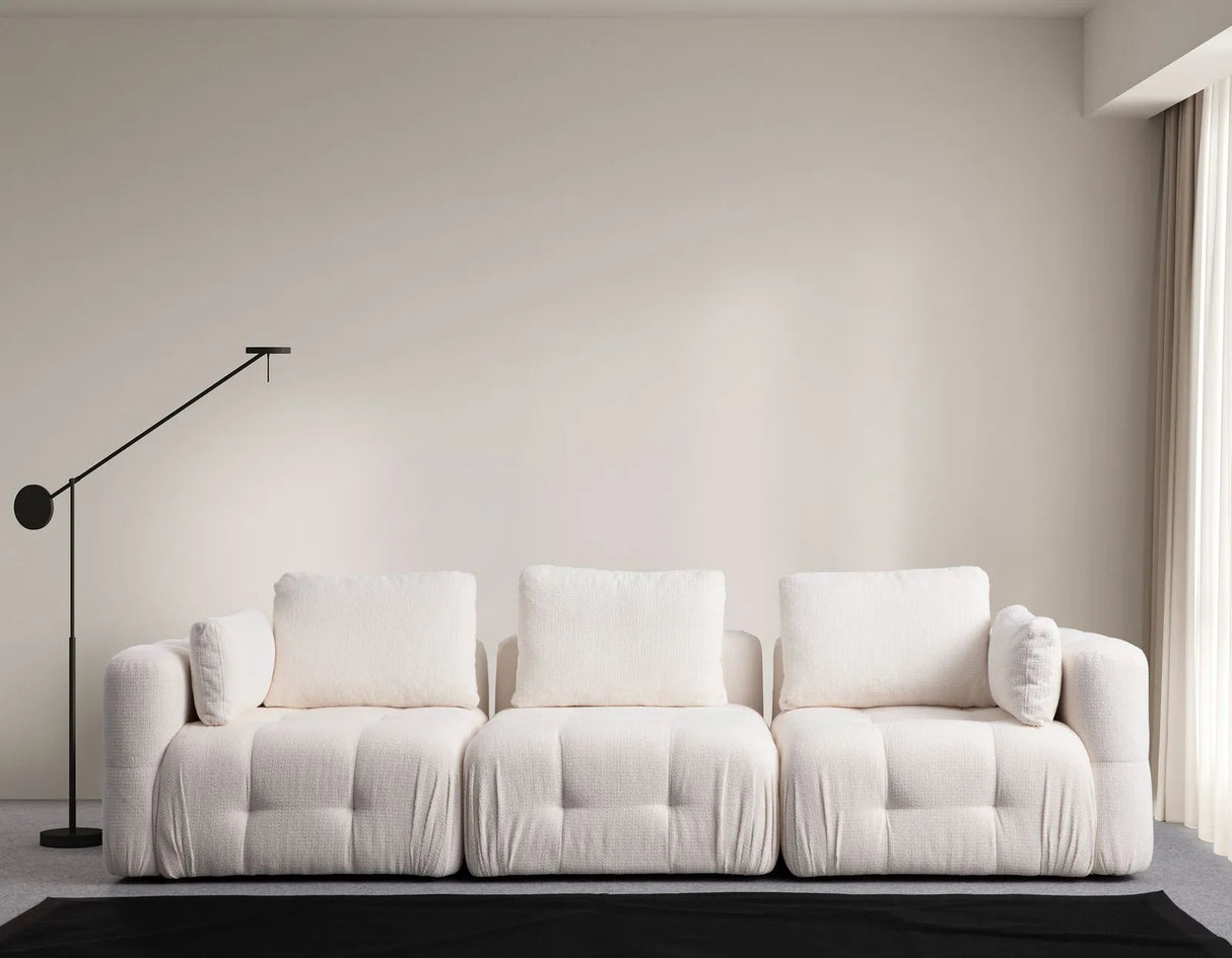 Amaris 3-Sitzer Sofa in Weiß, 290x100 cm von Atelier Del Sofa – Bild 1