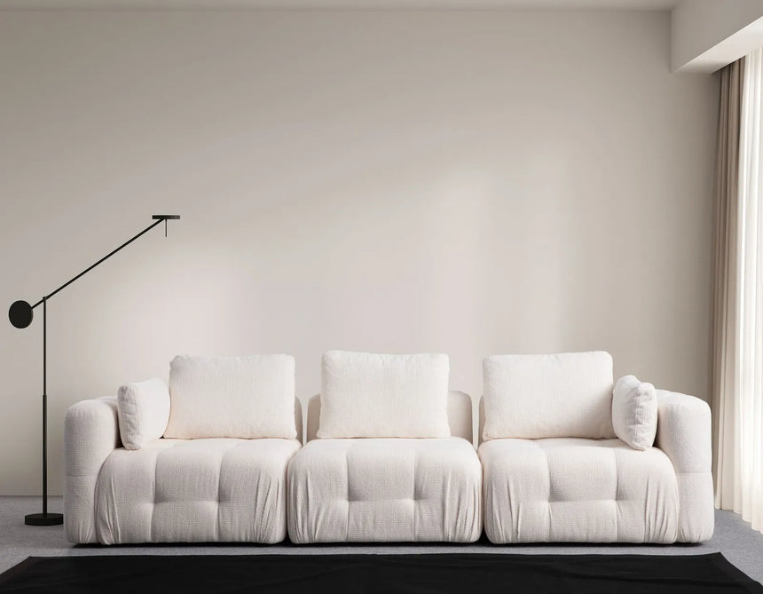 Amaris 3-Sitzer Sofa in Weiß, 290x100 cm von Atelier Del Sofa – Bild 1