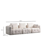 Amaris 3-Sitzer Sofa, 290x100 cm - ZEN ZONE Furniture