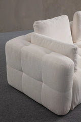 Amaris 3-Sitzer Sofa in Weiß, 290x100 cm von Atelier Del Sofa – Bild 3
