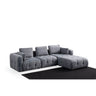 Amaris 3-Sitzer Sofa mit Pouf, 290x200 cm - ZEN ZONE Furniture