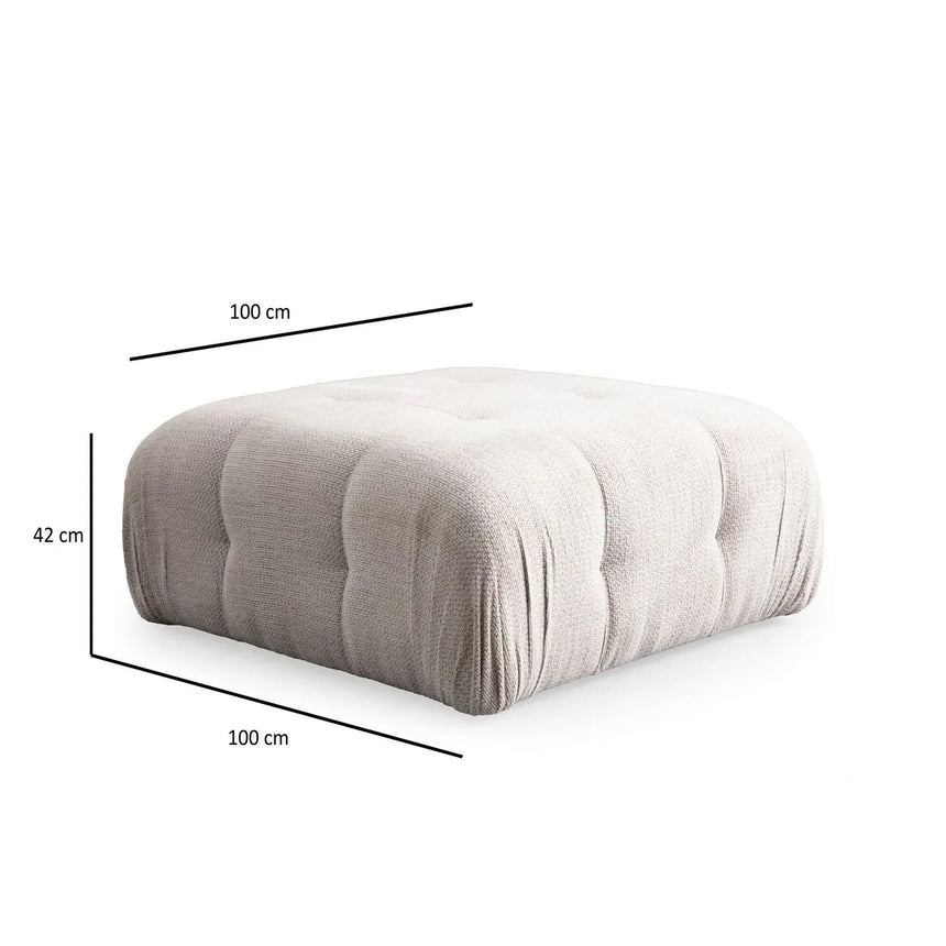Amaris Ecksofa, Rechte Seite, 200x200 cm - ZEN ZONE Furniture