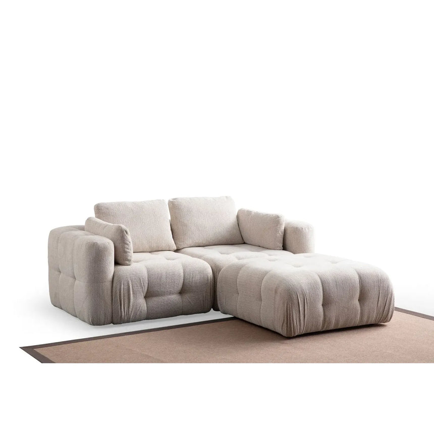 Amaris Ecksofa, Rechte Seite, 200x200 cm - ZEN ZONE Furniture