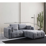 Amaris Ecksofa, Rechte Seite, 200x200 cm - ZEN ZONE Furniture