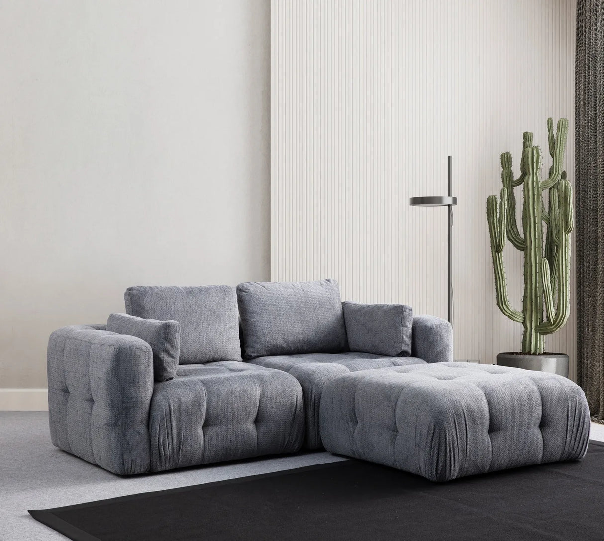 Amaris Ecksofa, Rechte Seite, 200x200 cm - ZEN ZONE Furniture