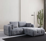 Amaris Ecksofa, Rechte Seite, 200x200 cm - ZEN ZONE Furniture