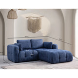 Amaris Ecksofa, Rechte Seite, 200x200 cm - ZEN ZONE Furniture