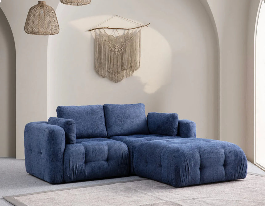 Amaris Ecksofa, Rechte Seite, 200x200 cm - ZEN ZONE Furniture