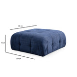 Amaris Ecksofa, Rechte Seite, 200x200 cm - ZEN ZONE Furniture