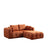 Amaris Ecksofa, Rechte Seite, 200x200 cm - ZEN ZONE Furniture