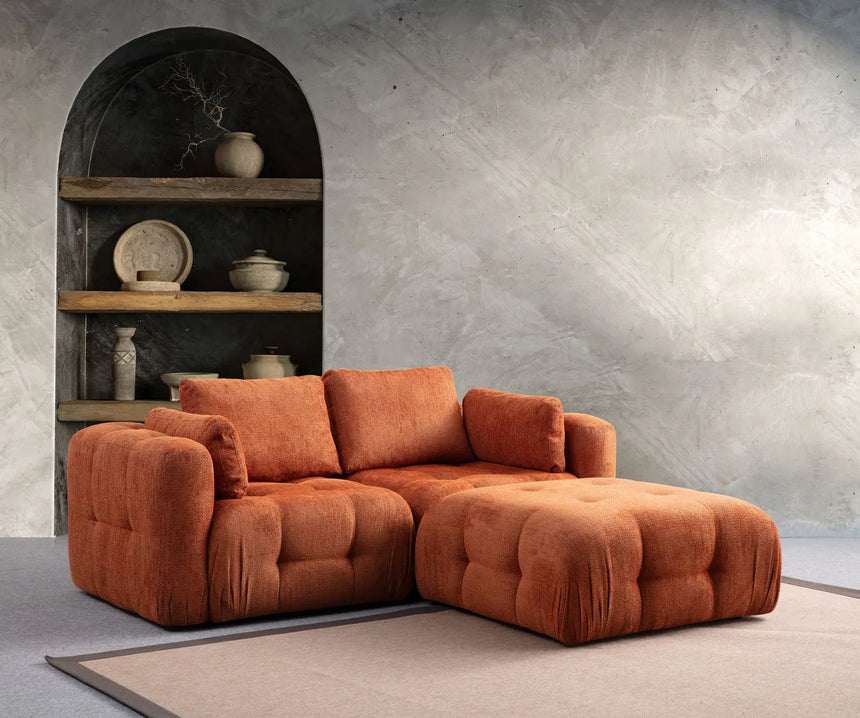 Amaris Ecksofa, Rechte Seite, 200x200 cm - ZEN ZONE Furniture