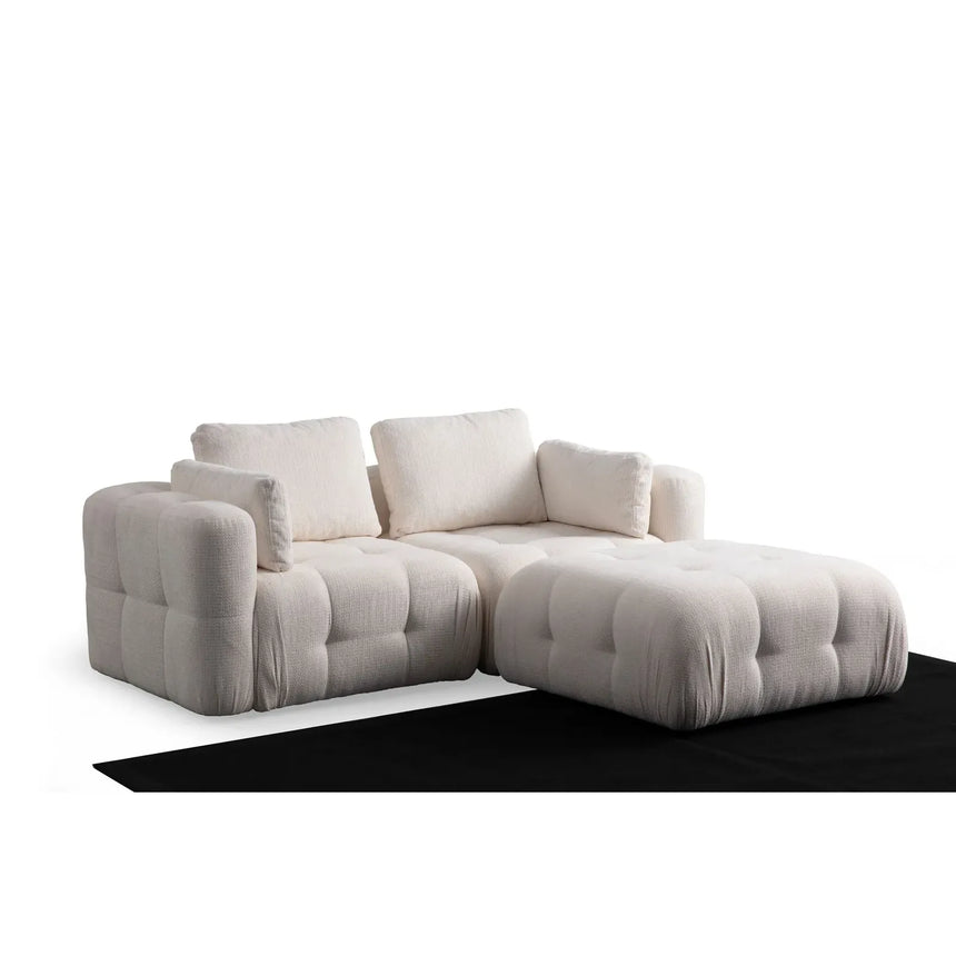 Amaris Ecksofa, Rechte Seite, 200x200 cm - ZEN ZONE Furniture