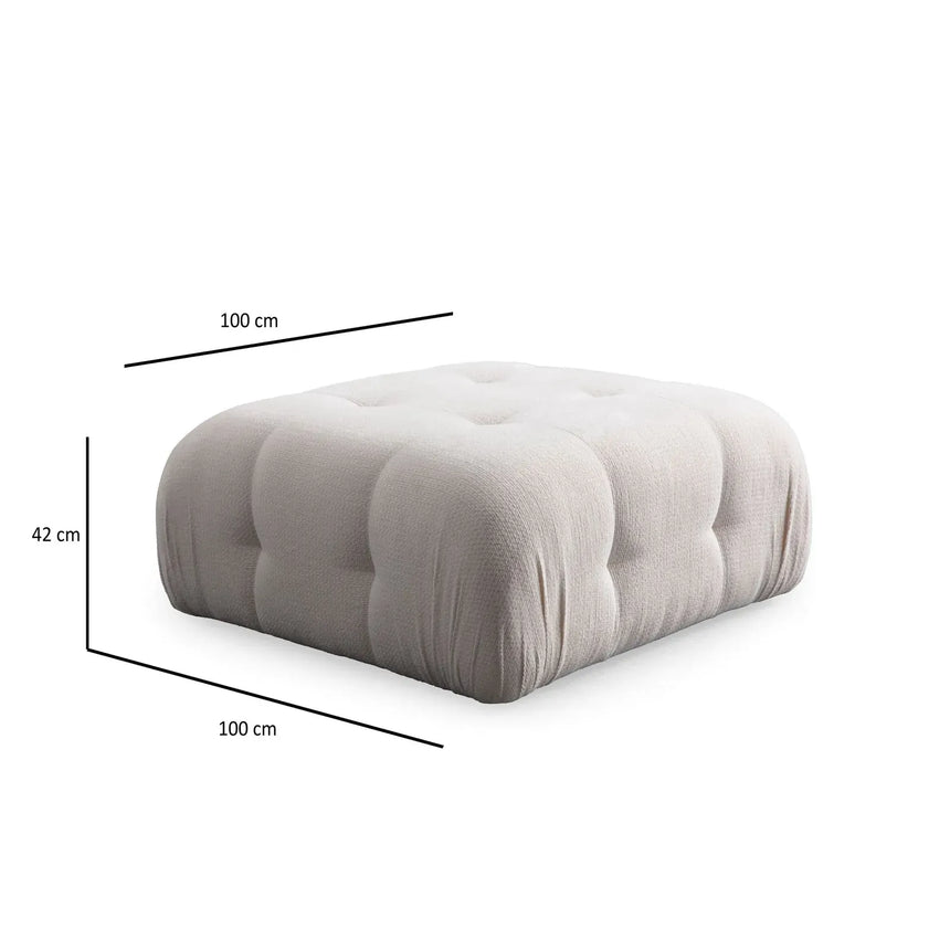 Amaris Ecksofa, Rechte Seite, 200x200 cm - ZEN ZONE Furniture