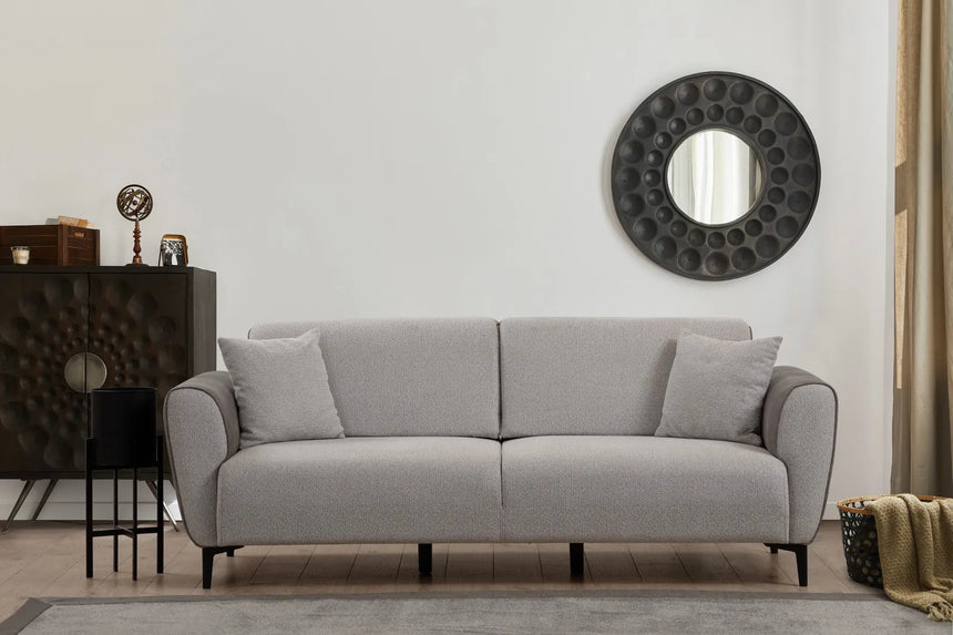 Aren 3-Sitzer Schlafsofa in Grau, 215x85 cm von Atelier Del Sofa – Bild 1