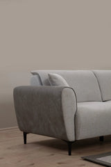 Aren 3-Sitzer Schlafsofa in Grau, 215x85 cm von Atelier Del Sofa – Bild 3