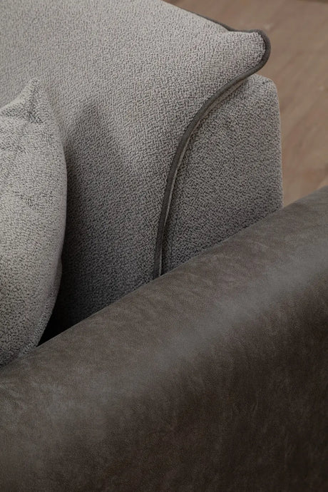 Aren 3-Sitzer Schlafsofa in Grau, 215x85 cm von Atelier Del Sofa – Bild 5