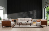Aren 3-Sitzer Schlafsofa in Zimtbeige, 215x85 cm von Atelier Del Sofa – Bild 3