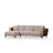 Aren Eckschlafsofa, Linke Seite, 260x150 cm - ZEN ZONE Furniture