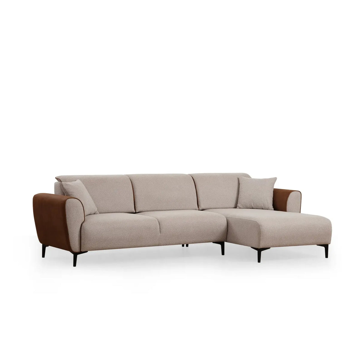 Aren Eckschlafsofa, Rechte Seite, 260x150 cm - ZEN ZONE Furniture