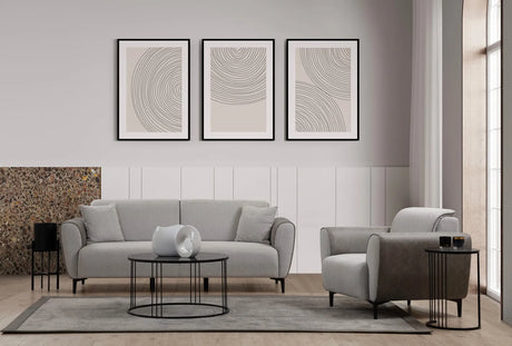 Aren Sessel in Grau, 100x85 cm von Atelier Del Sofa – Bild 4
