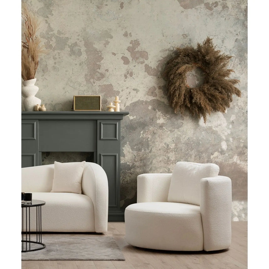 Asos Sessel in Creme, 105x100 cm von Atelier Del Sofa – Bild 1