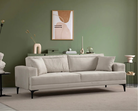 Astana 3-Sitzer Sofa in Ecru, 234x100 cm von Atelier Del Sofa – Bild 1