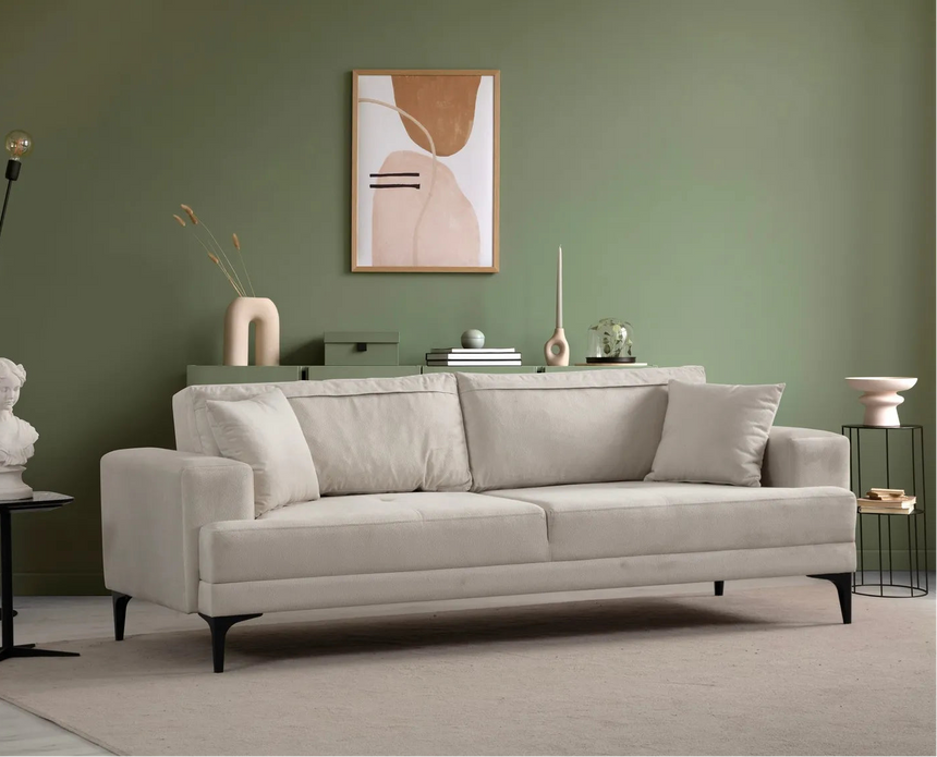 Astana 3-Sitzer Sofa in Ecru, 234x100 cm von Atelier Del Sofa – Bild 1